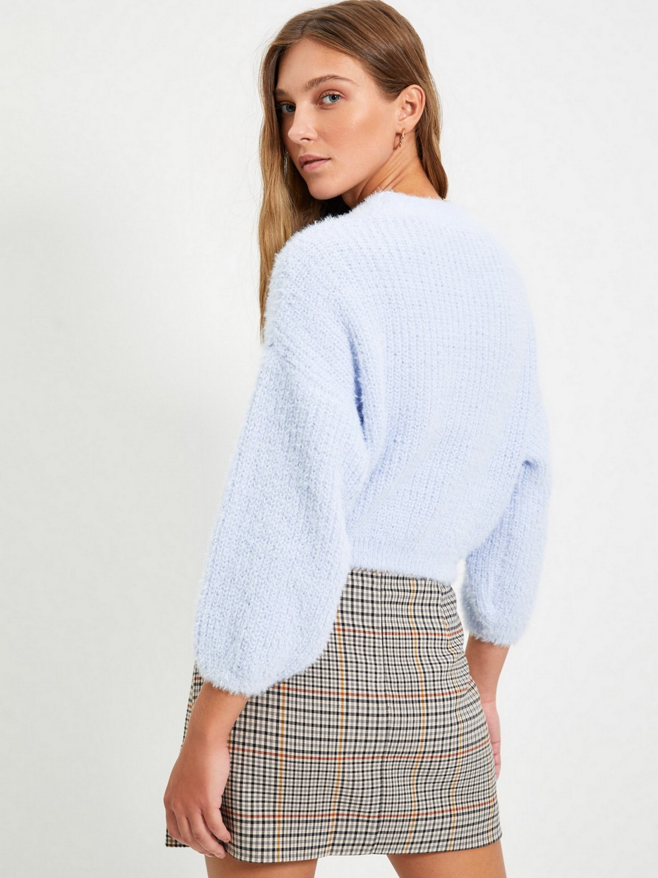 Кардиган Trendyol модель TWOAW22HI0452/ACik Mavi Кардиган Trendyol модель TWOAW22HI0452/ACik Mavi Фото