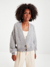 Кардиган Trendyol модель TWOAW22HI0470/Gri Фото