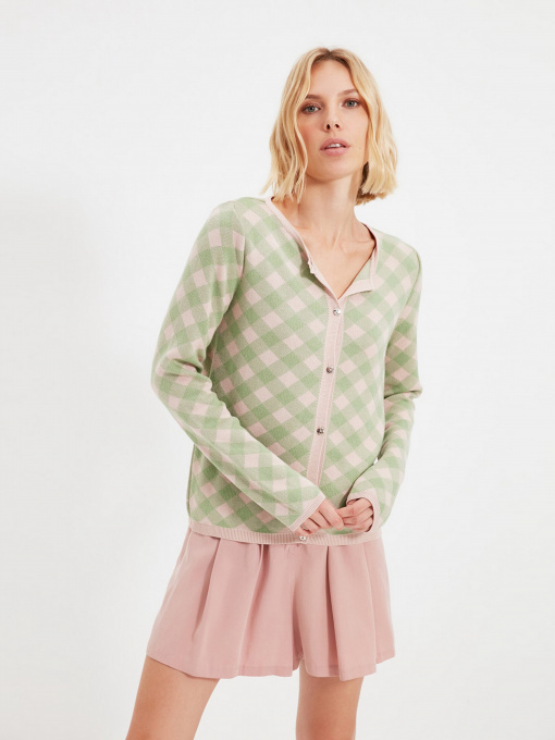 Кардиган Trendyol модель TWOAW22HI0529/Yesil Фото