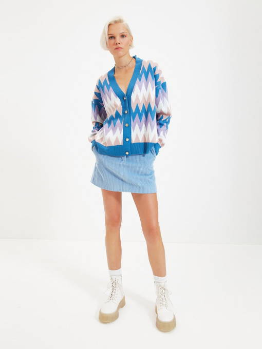 Кардиган Trendyol модель TWOAW22HI0567/Mavi Фото
