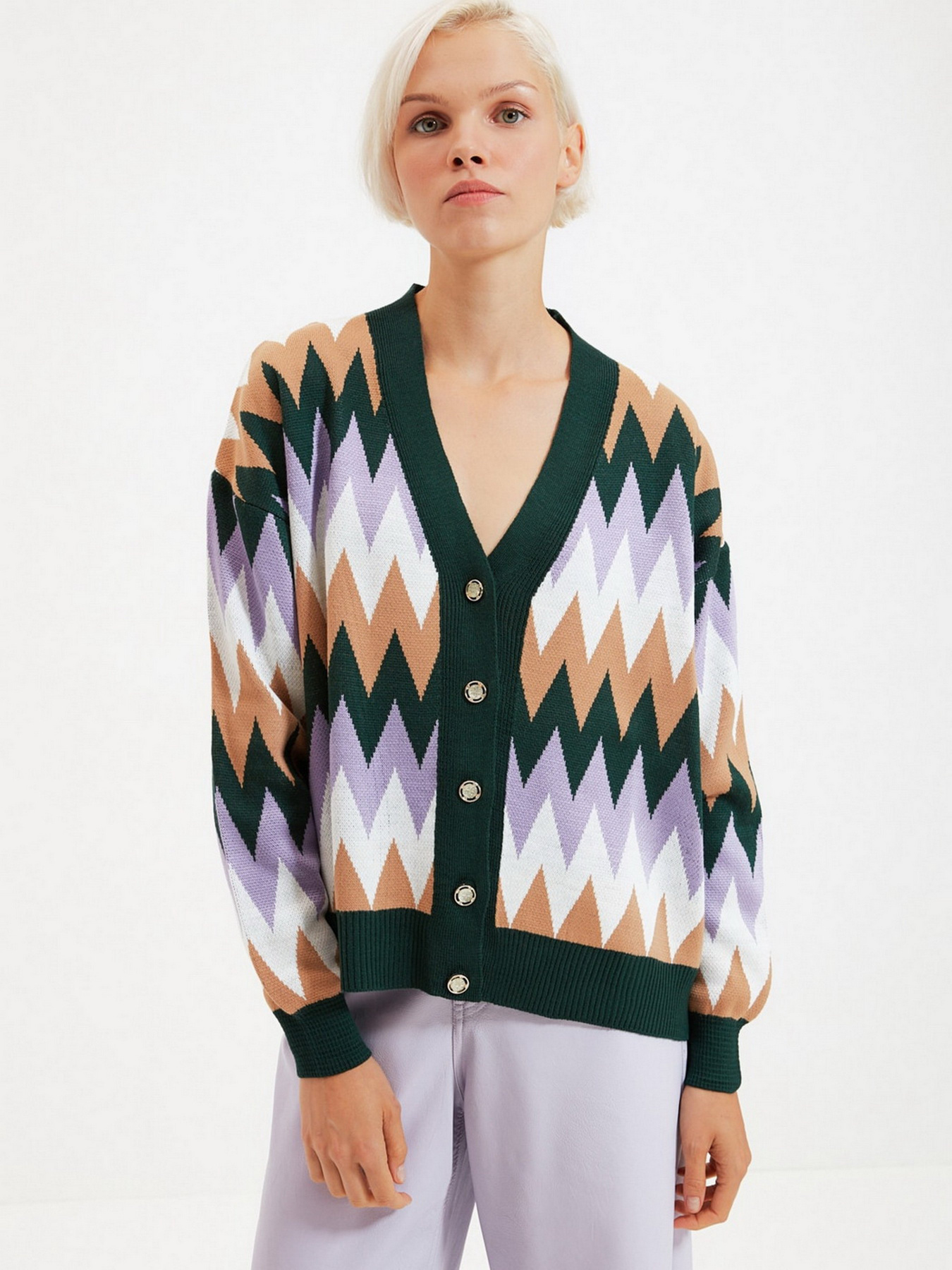 Кардиган Trendyol модель TWOAW22HI0567/Yesil Фото