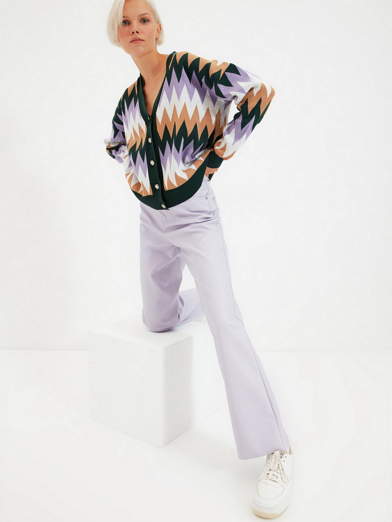 Кардиган Trendyol модель TWOAW22HI0567/Yesil Фото