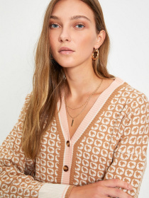 Кардиган Trendyol модель TWOAW22HI0568/Camel Кардиган Trendyol модель TWOAW22HI0568/Camel Фото