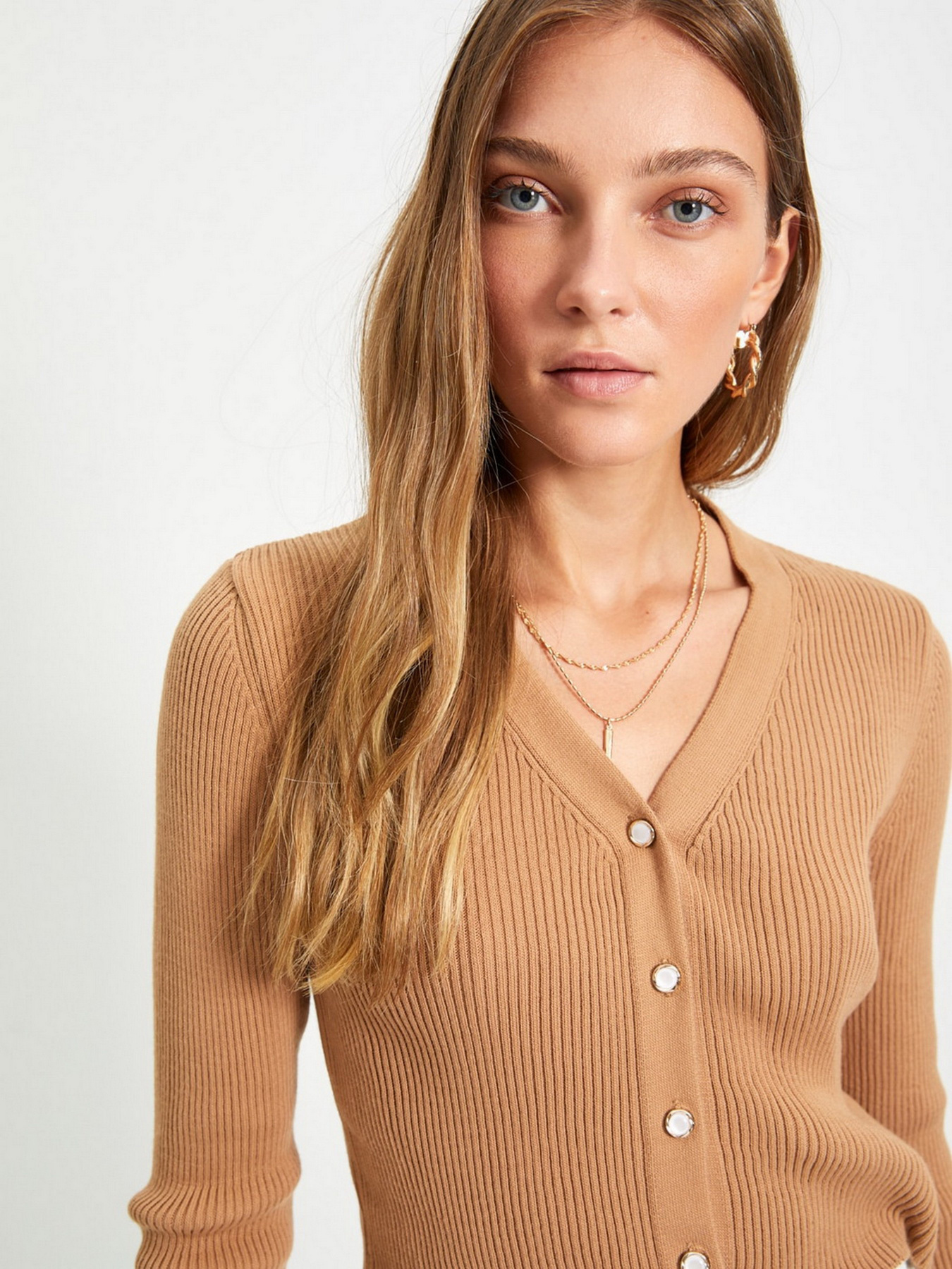 Кардиган Trendyol модель TWOAW22HI0610/Camel Фото