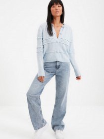 Кардиган Trendyol модель TWOAW22HI0612/ACik Mavi Фото