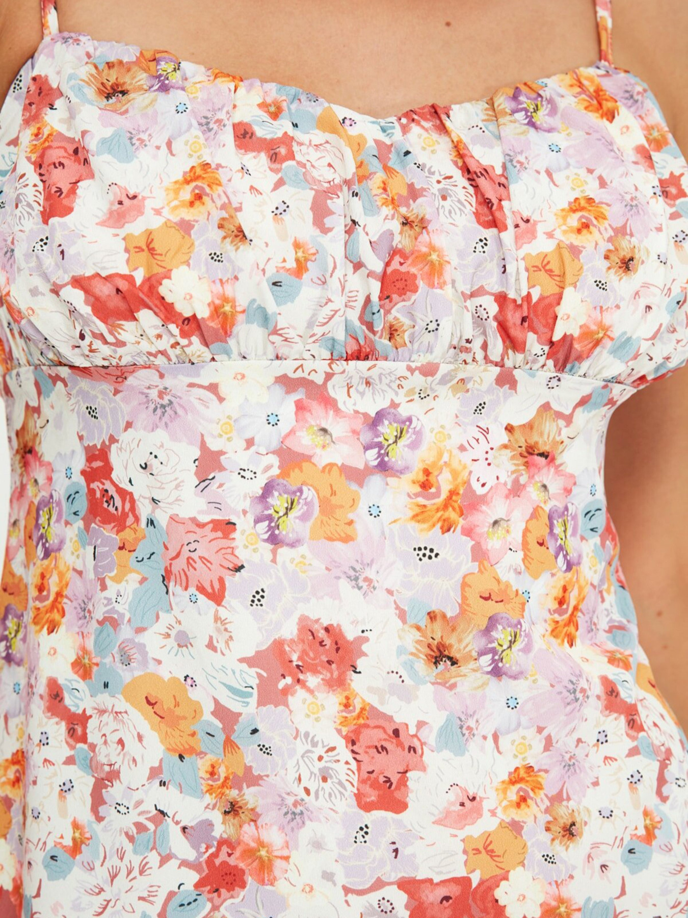 Сарафан Trendyol модель TWOSS21EL4281/Cok Renkli Фото