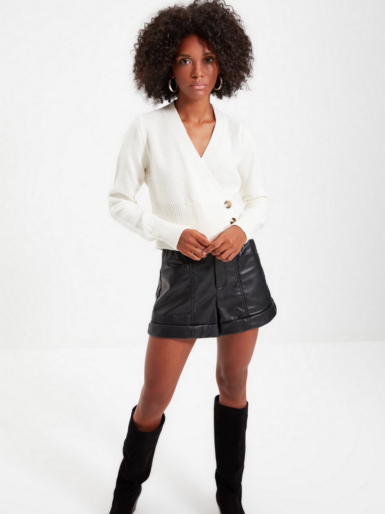 Кардиган Trendyol модель TWOAW22HI0614/Ekru Фото