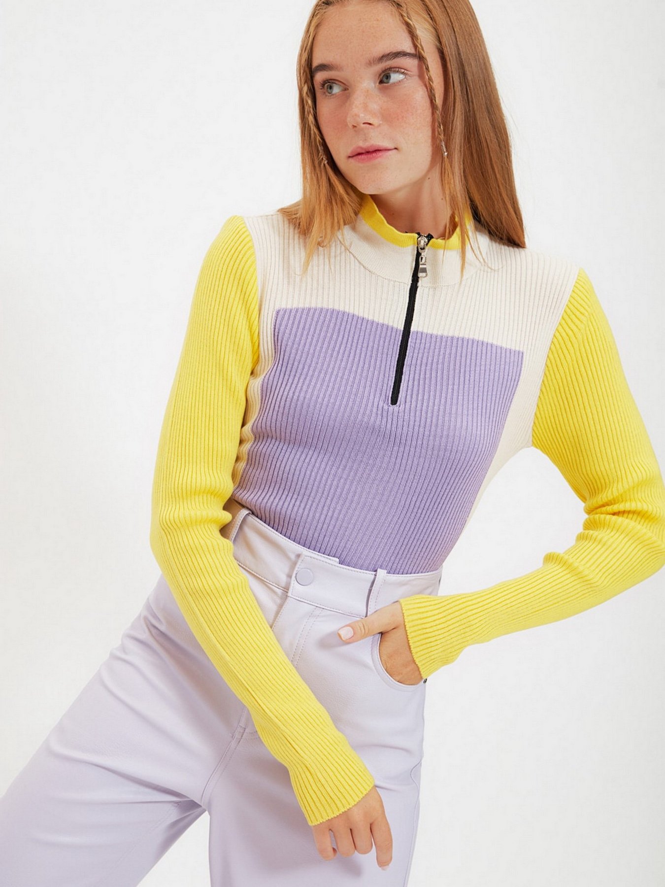 Джемпер Trendyol модель TWOAW22KZ0012/Lila Фото