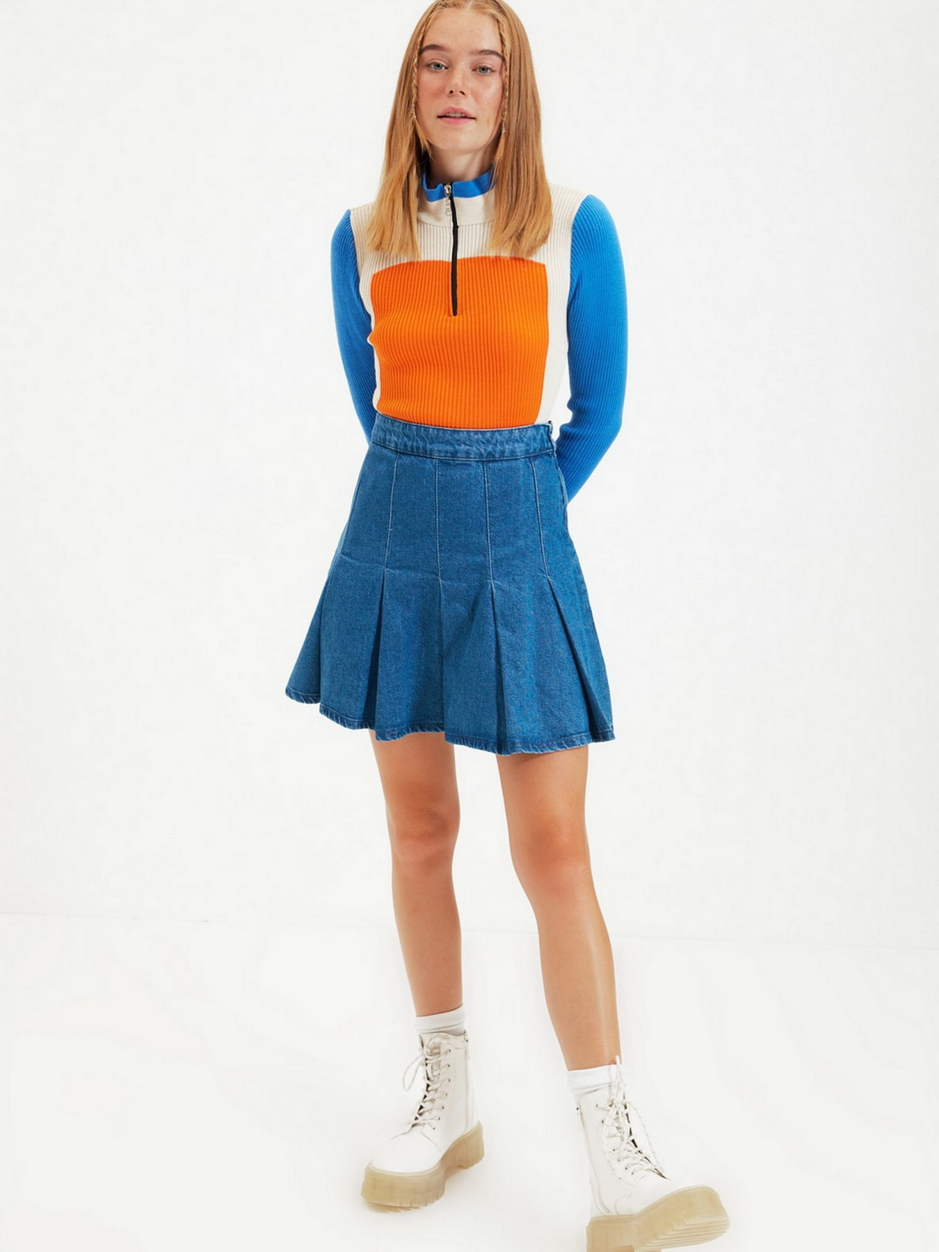 Джемпер Trendyol модель TWOAW22KZ0012/Turuncu Фото