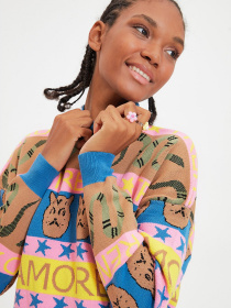 Джемпер Trendyol модель TWOAW22KZ0013/Cok Renkli Фото