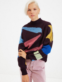 Свитер Trendyol модель TWOAW22KZ0048/Mor Фото