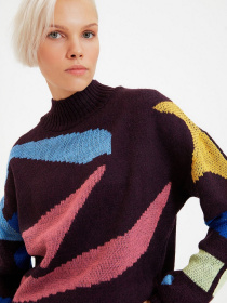 Свитер Trendyol модель TWOAW22KZ0048/Mor Фото