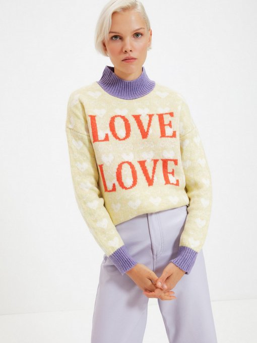 Джемпер Trendyol модель TWOAW22KZ0096/Lila Фото