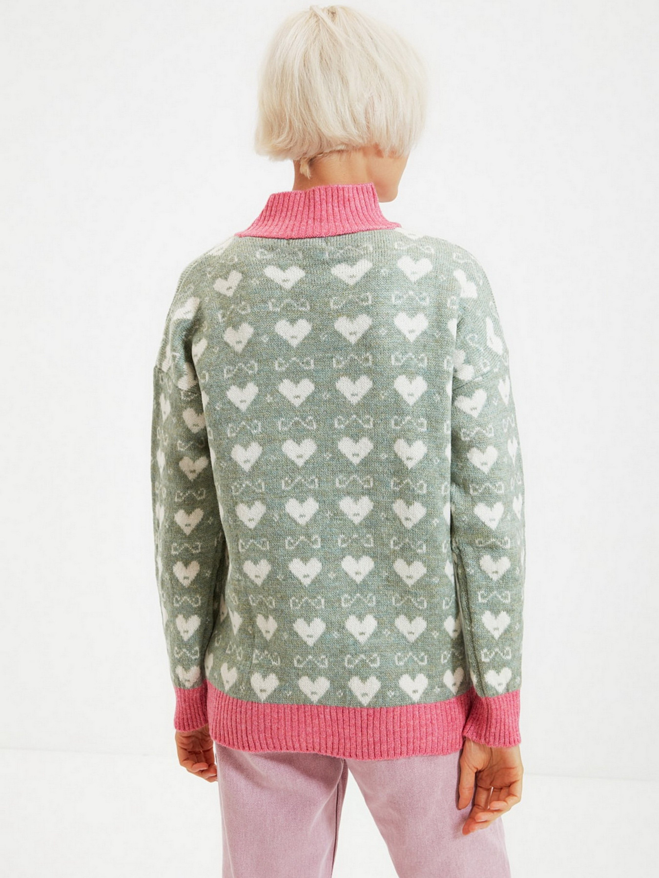 Джемпер Trendyol модель TWOAW22KZ0096/Pembe Фото