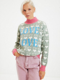 Джемпер Trendyol модель TWOAW22KZ0096/Pembe Фото