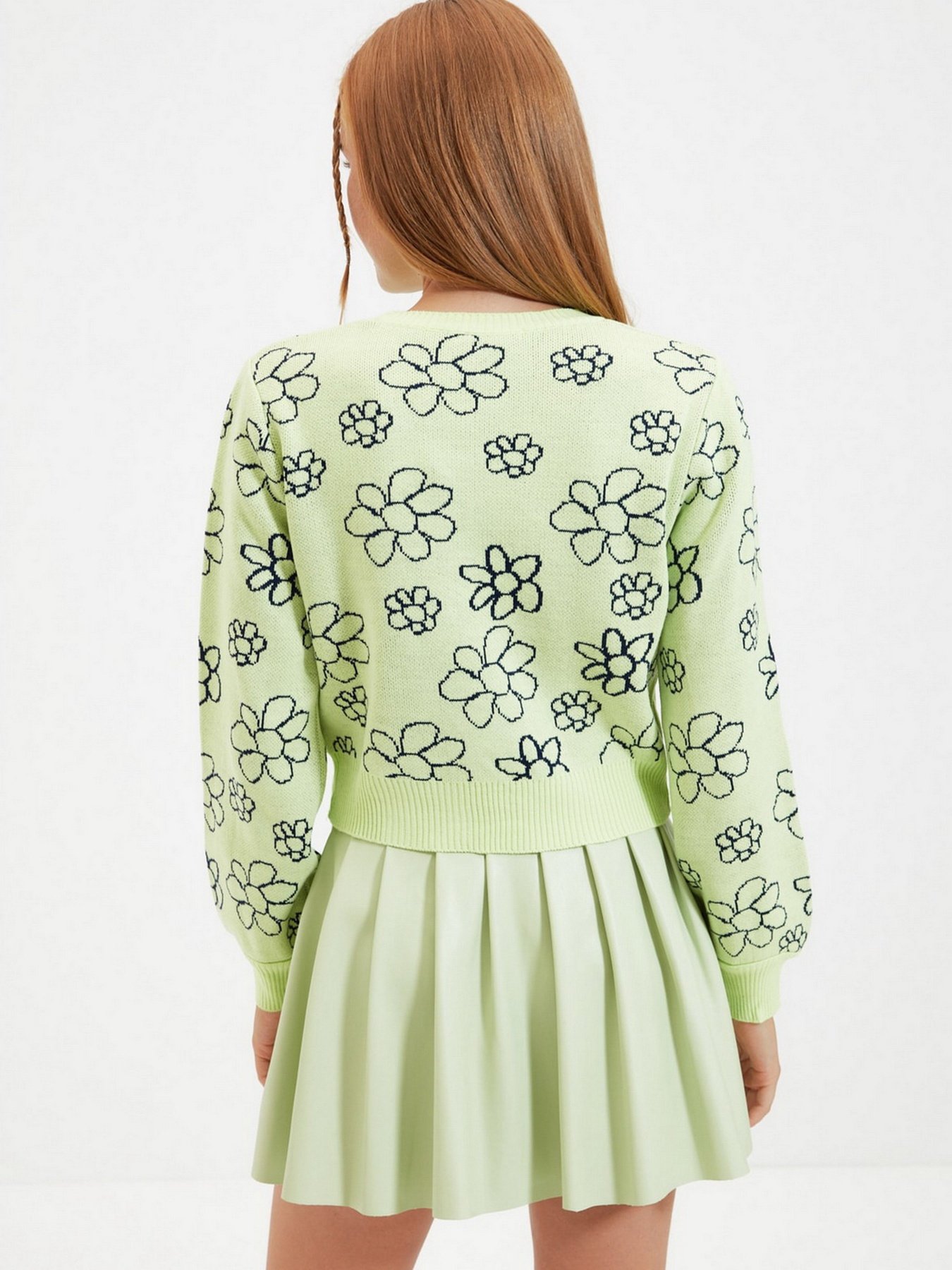 Джемпер Trendyol модель TWOAW22KZ0097/Sari Фото