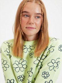 Джемпер Trendyol модель TWOAW22KZ0097/Sari Фото