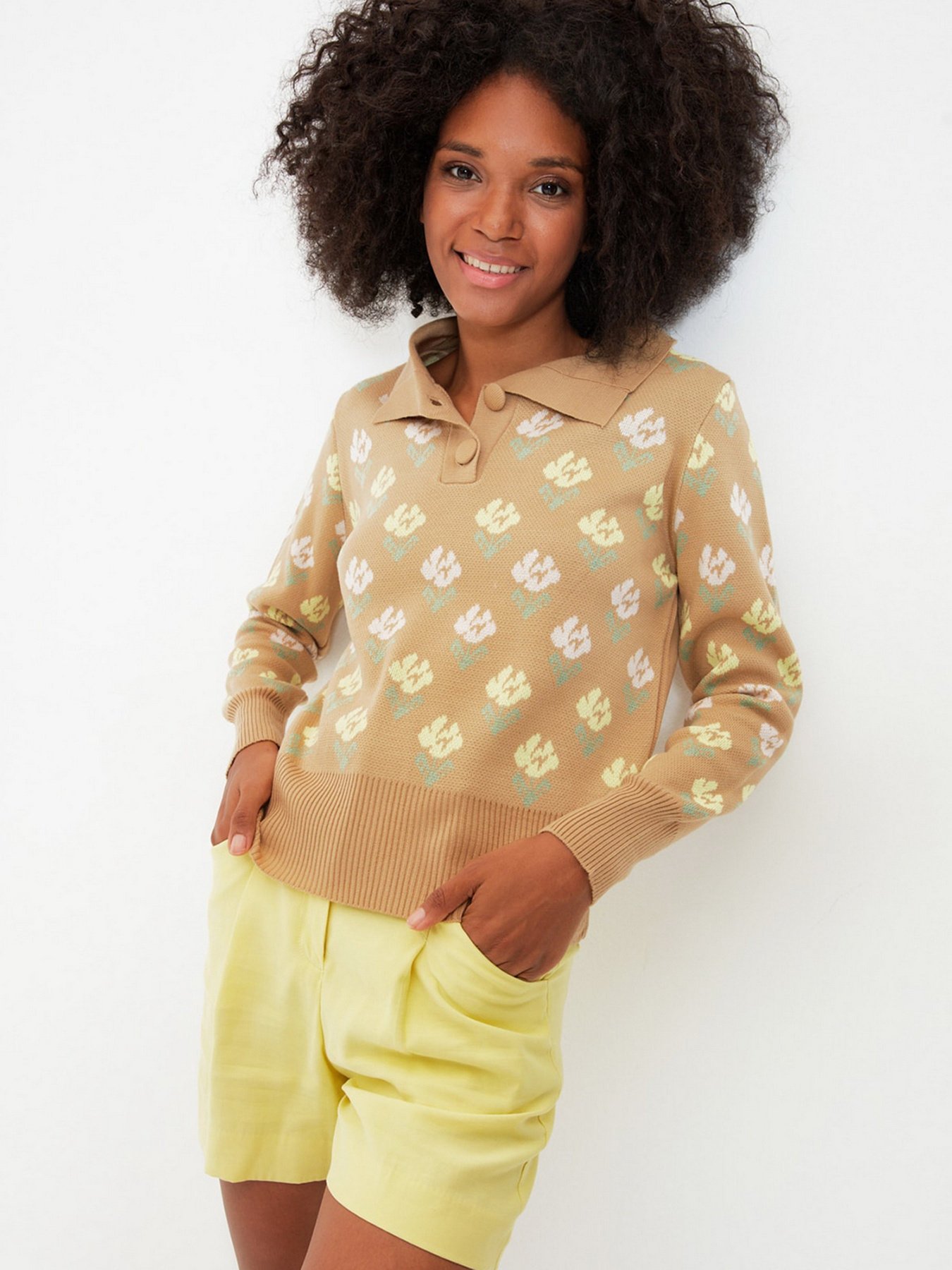 Джемпер Trendyol модель TWOAW22KZ0195/Camel Фото