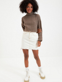 Свитер Trendyol модель TWOAW22KZ0223/Kahverengi Фото