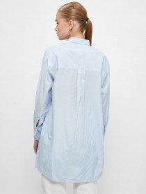 Рубашка Trendyol модель TCTSS21TN0424/Mavi Фото