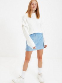 Свитер Trendyol модель TWOAW22KZ0240/Ekru Фото