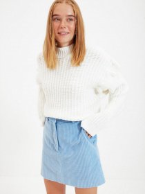 Свитер Trendyol модель TWOAW22KZ0240/Ekru Фото