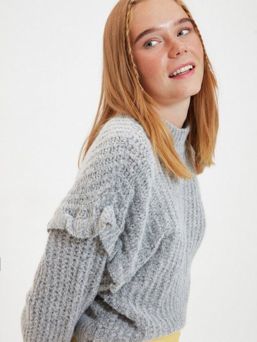 Свитер Trendyol модель TWOAW22KZ0240/Gri Фото