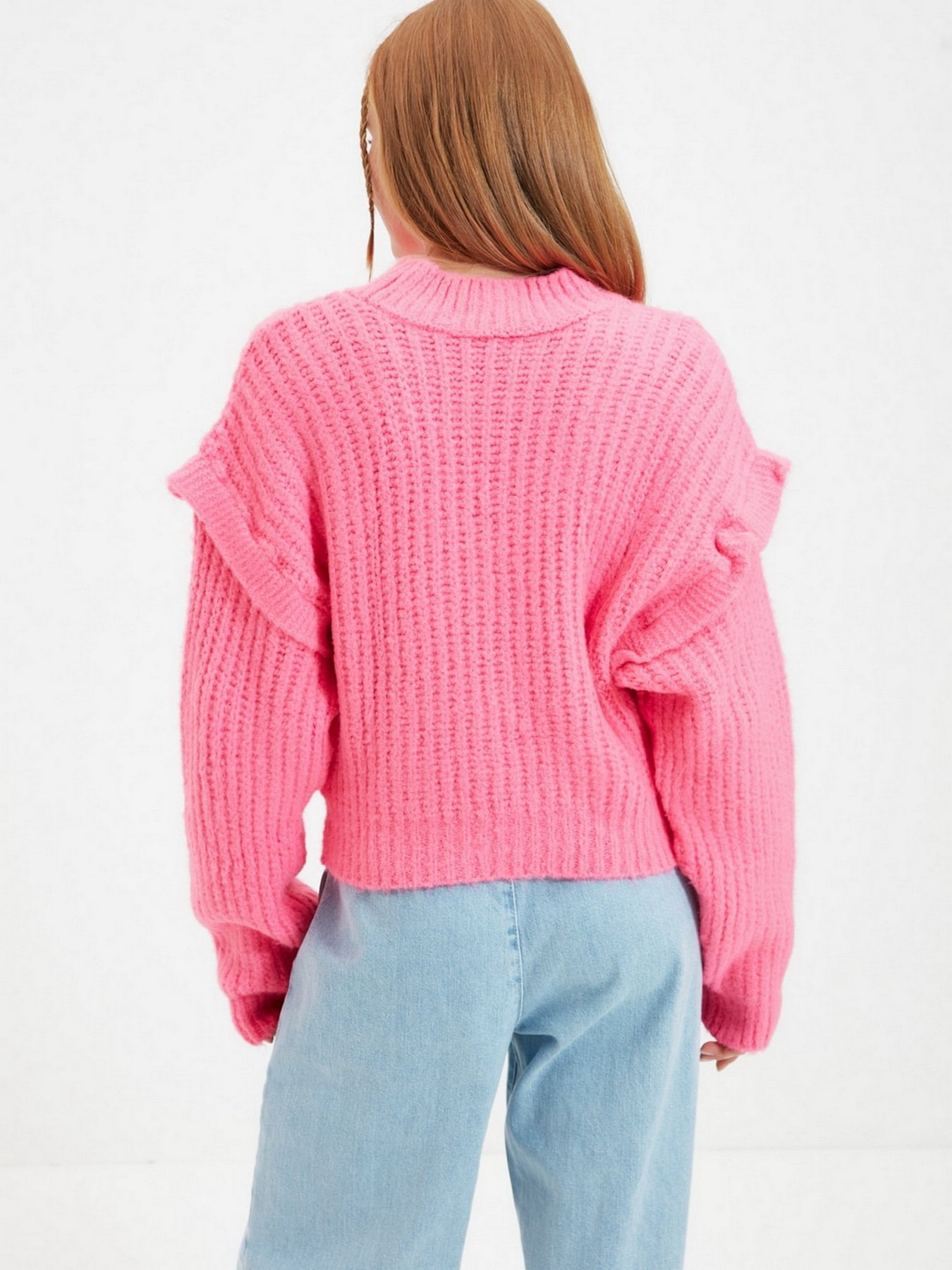 Свитер Trendyol модель TWOAW22KZ0240/Pembe Фото