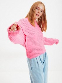 Свитер Trendyol модель TWOAW22KZ0240/Pembe Фото