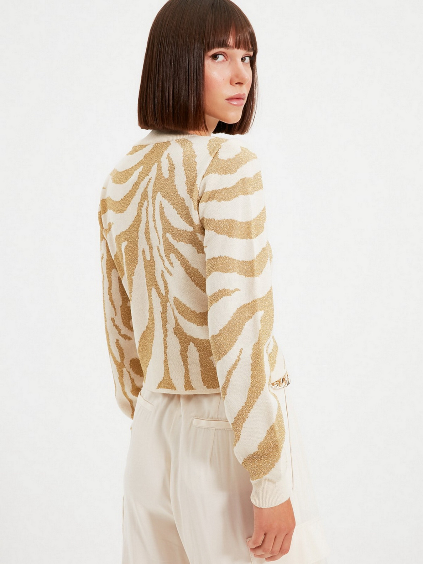 Джемпер Trendyol модель TWOAW22KZ0241/Bej Фото