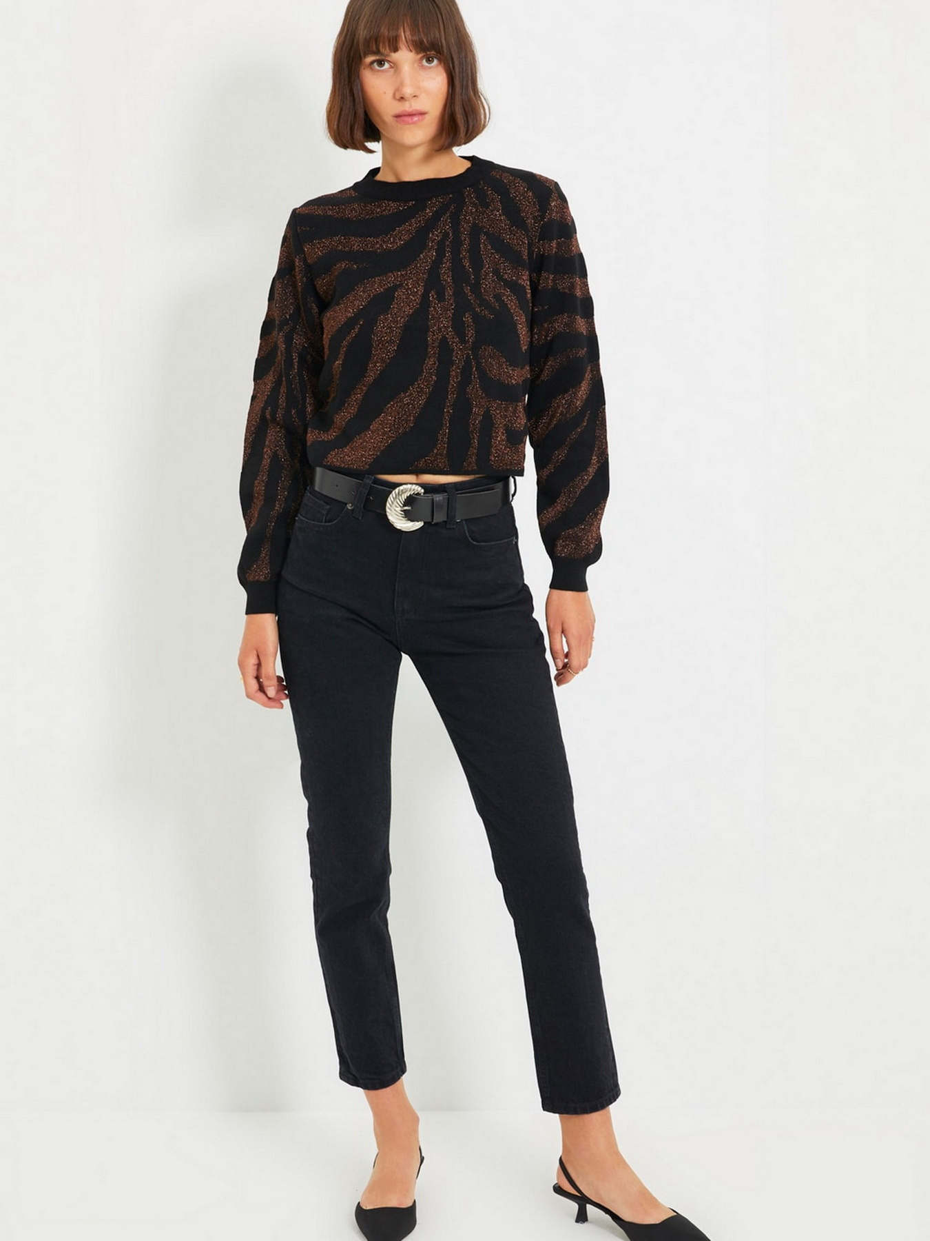 Джемпер Trendyol модель TWOAW22KZ0241/Siyah Фото