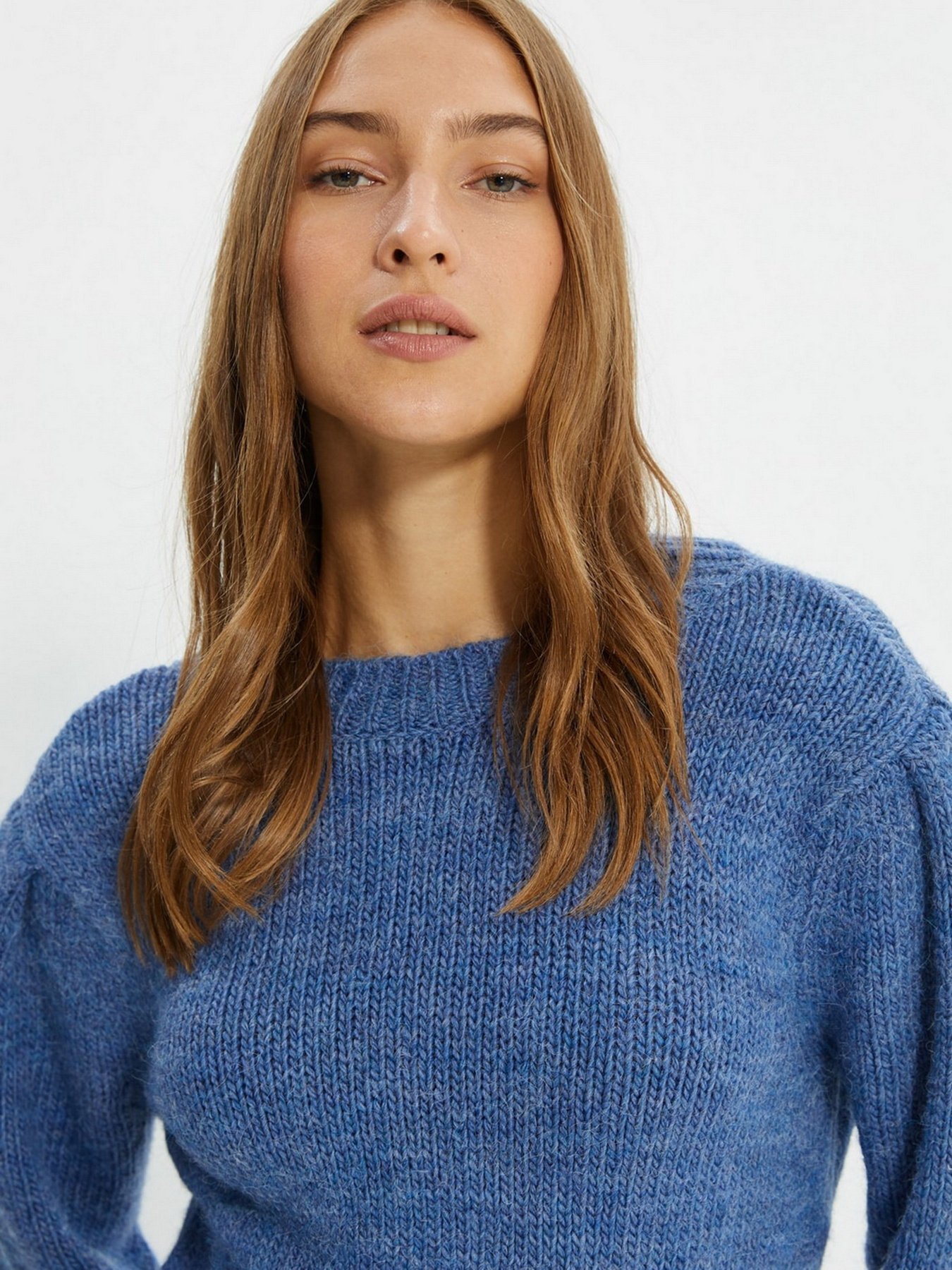 Свитер Trendyol модель TWOAW22KZ0265/Mavi Фото