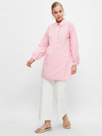 Сорочка повсякденна Trendyol модель TCTSS21UK0028/Pembe Фото