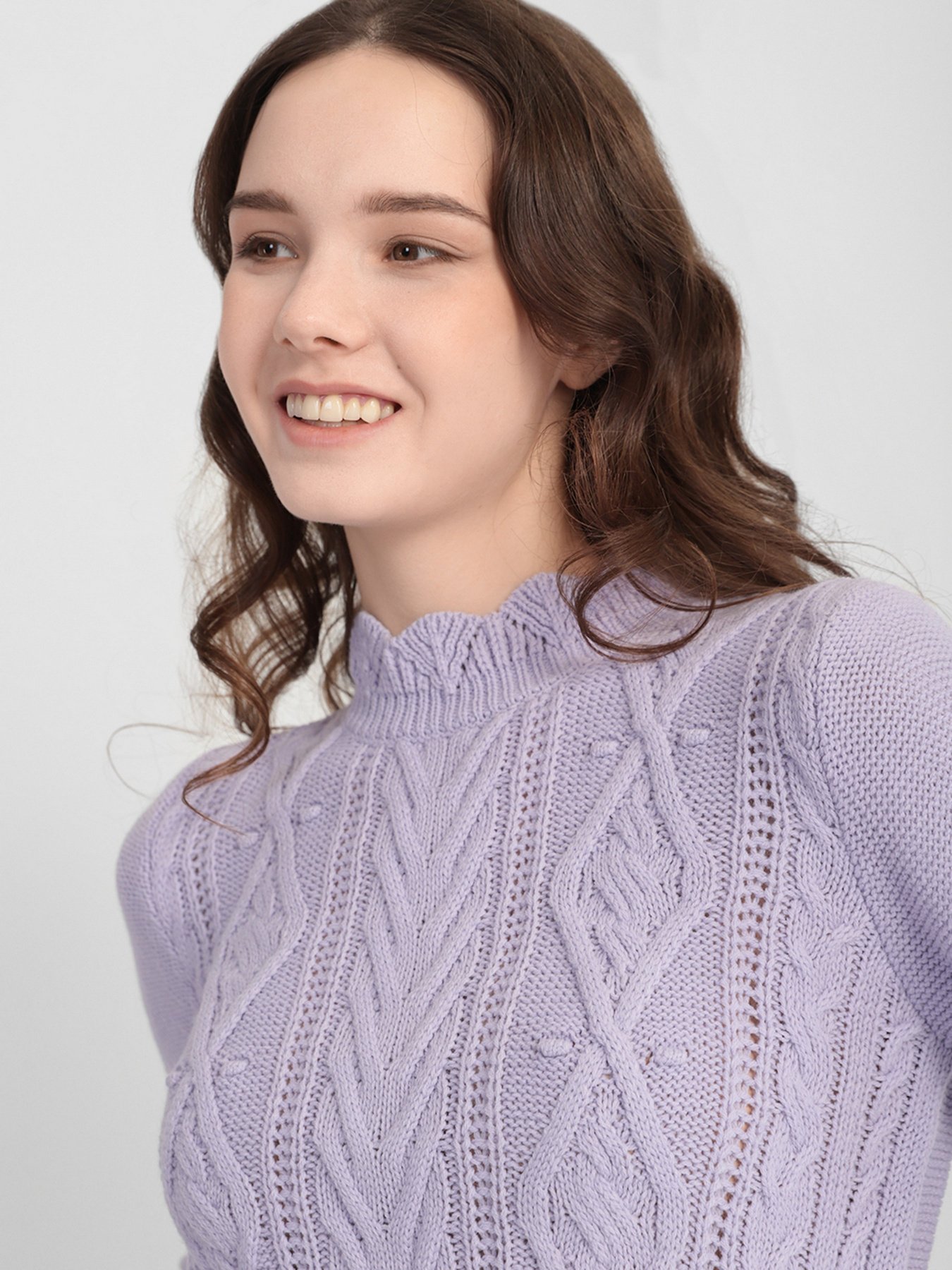 Джемпер Trendyol модель TWOAW22KZ0457/Lila Фото