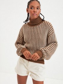 Свитер Trendyol модель TWOAW22KZ0469/Camel Фото