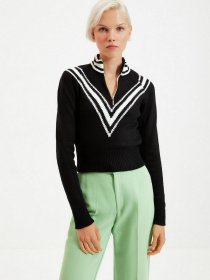 Джемпер Trendyol модель TWOAW22KZ0502/Siyah Джемпер Trendyol модель TWOAW22KZ0502/Siyah Фото