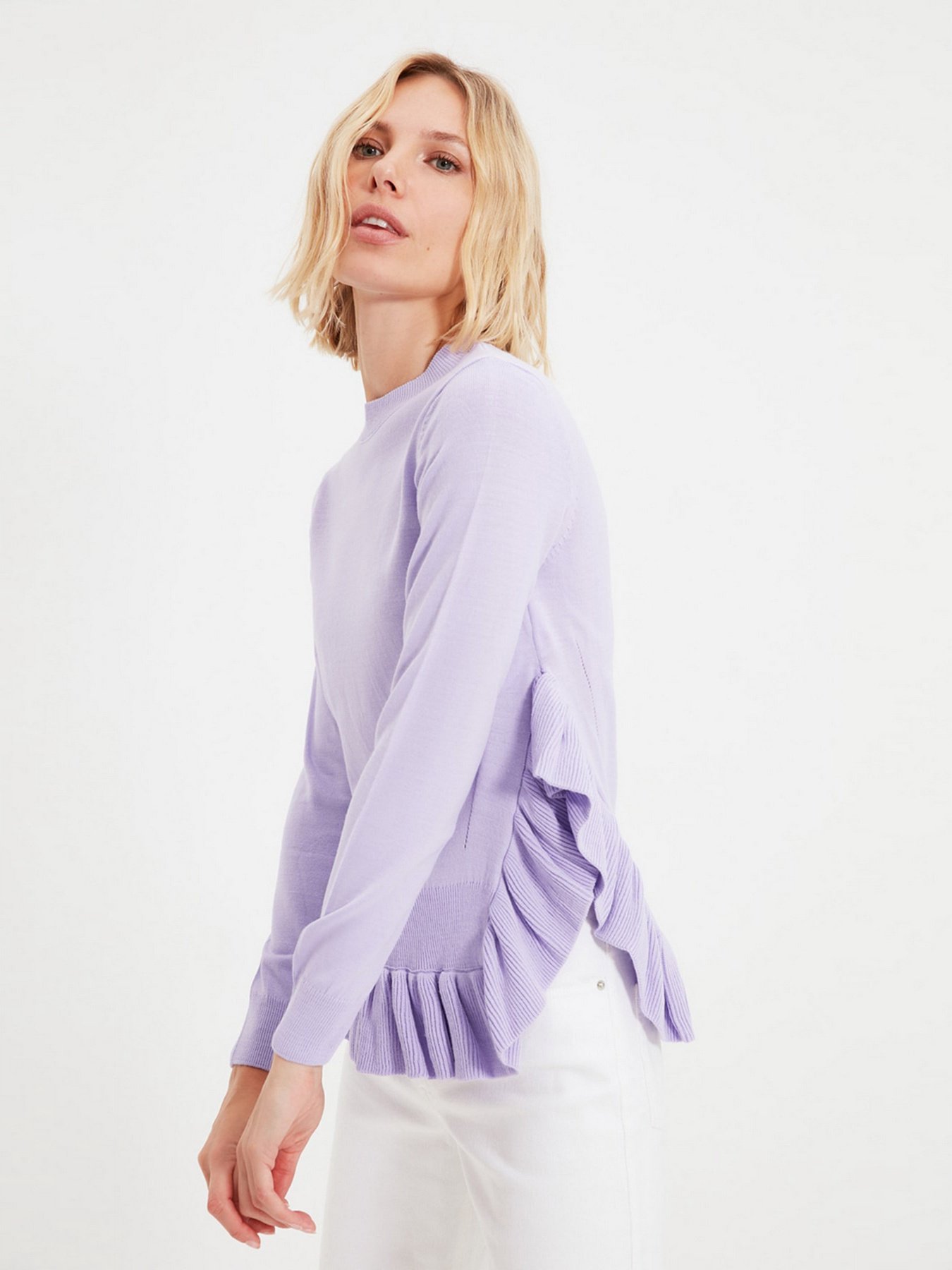 Джемпер Trendyol модель TWOAW22KZ0511/Lila Фото