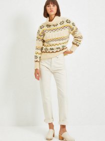 Свитер Trendyol модель TWOAW22KZ0512/Bej Фото