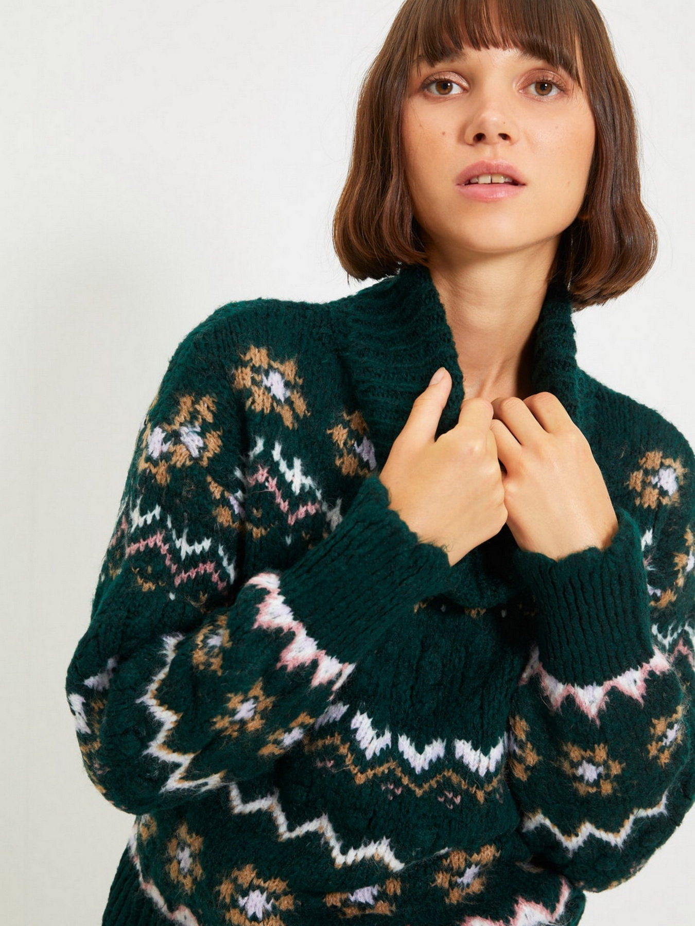 Светр Trendyol модель TWOAW22KZ0512/Zumrut Yesili Фото