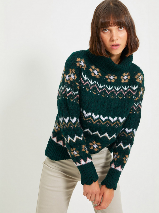 Свитер Trendyol модель TWOAW22KZ0512/Zumrut Yesili Фото