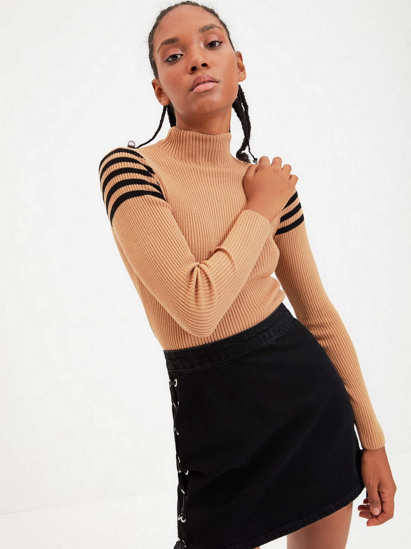 Джемпер Trendyol модель TWOAW22KZ0516/Camel Фото