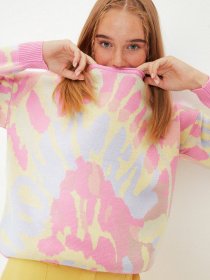 Джемпер Trendyol модель TWOAW22KZ0534/Pembe Джемпер Trendyol модель TWOAW22KZ0534/Pembe Фото