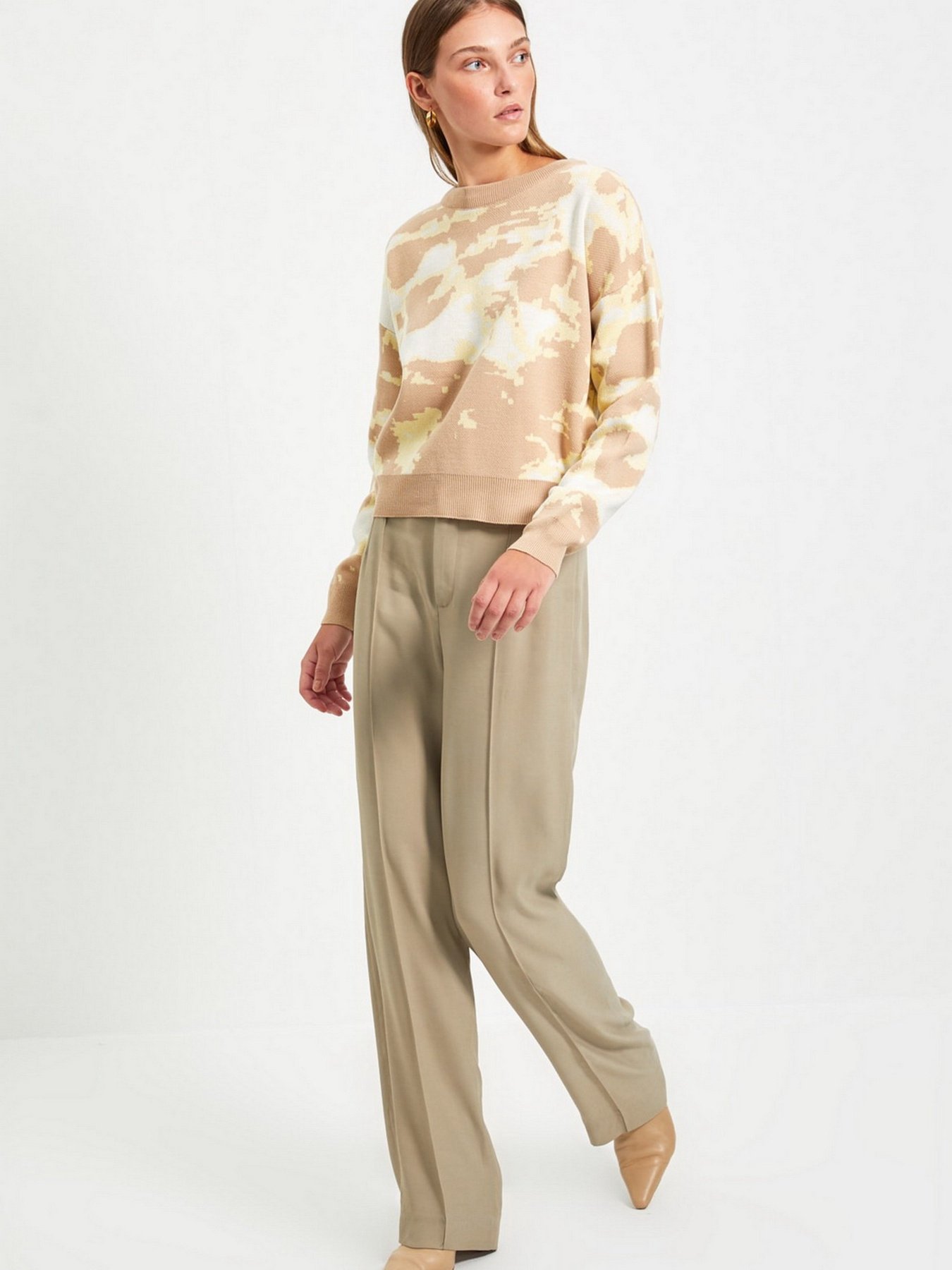 Джемпер Trendyol модель TWOAW22KZ0675/Bej Фото