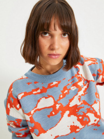 Джемпер Trendyol модель TWOAW22KZ0675/Mavi Джемпер Trendyol модель TWOAW22KZ0675/Mavi Фото