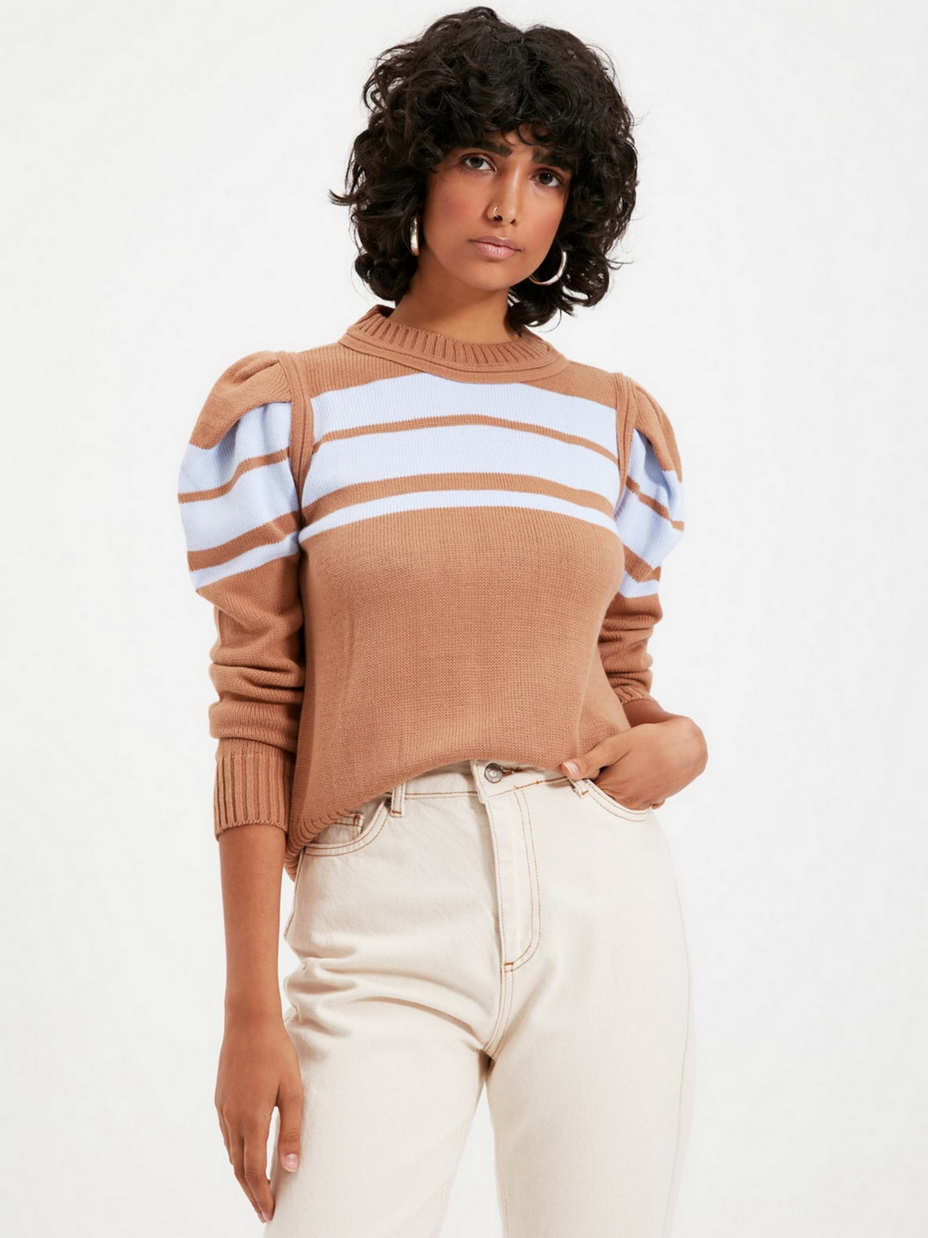 Джемпер Trendyol модель TWOAW22KZ0734/Camel Фото