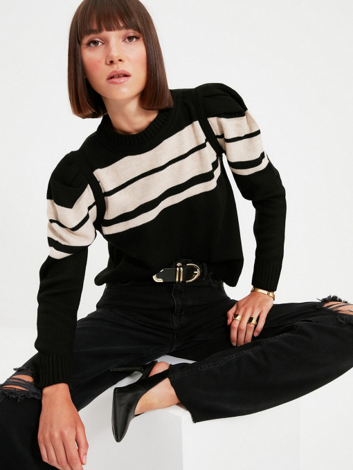 Джемпер Trendyol модель TWOAW22KZ0734/Siyah Фото