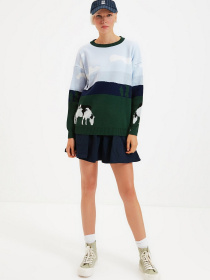 Джемпер Trendyol модель TWOAW22KZ0752/ACik Mavi Фото