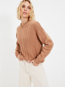 Джемпер Trendyol модель TWOAW22KZ0758/Camel Фото