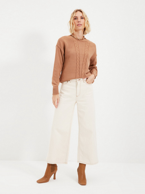 Джемпер Trendyol модель TWOAW22KZ0758/Camel Фото