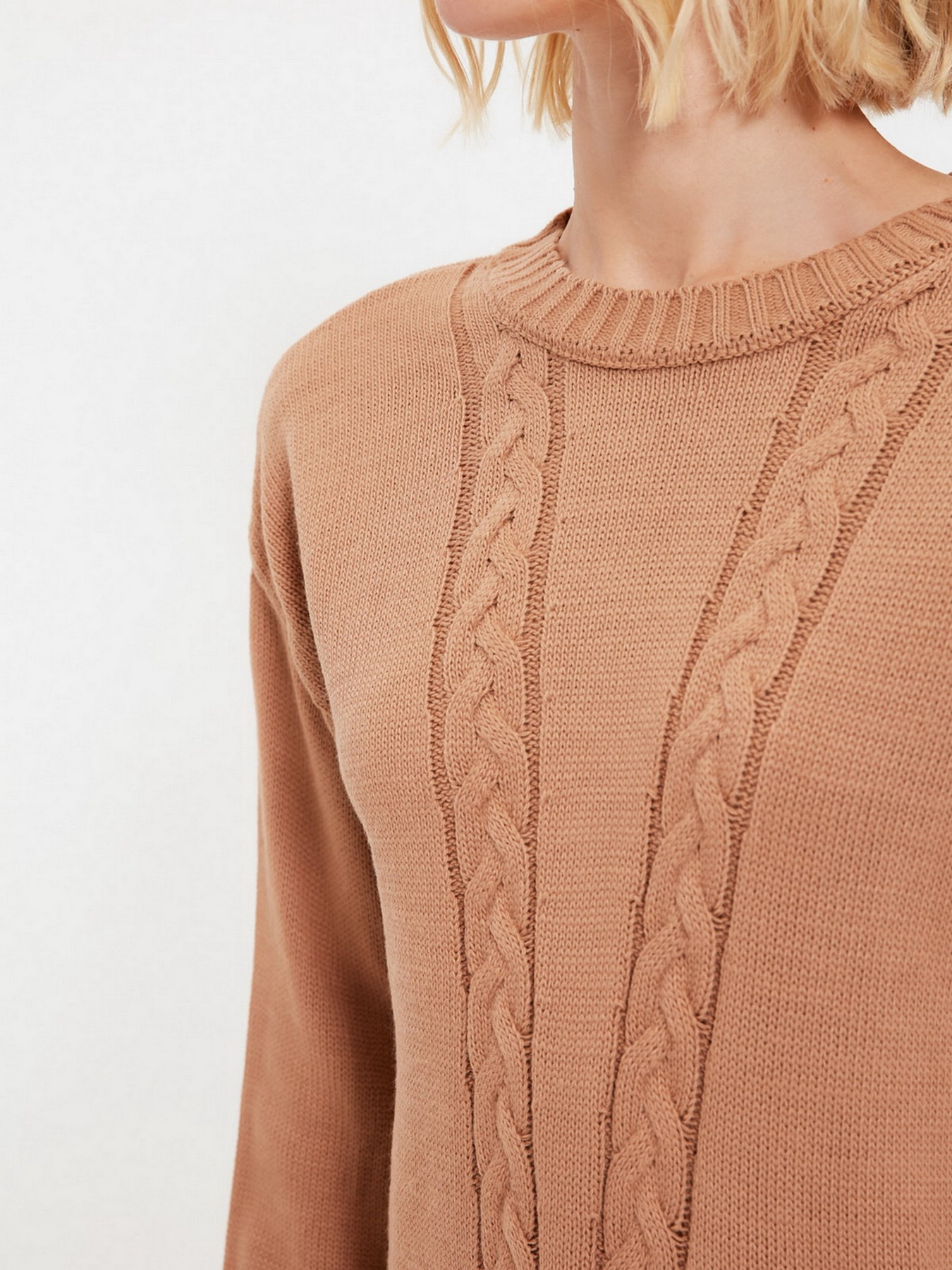 Джемпер Trendyol модель TWOAW22KZ0758/Camel Фото